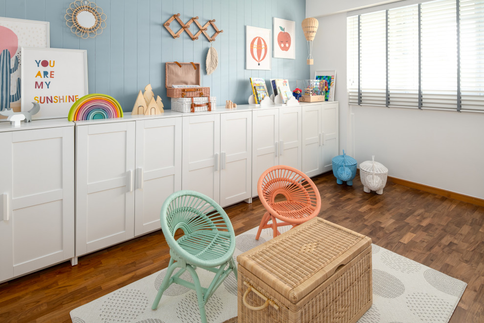Design ideas for a scandi kids' bedroom in Singapore.