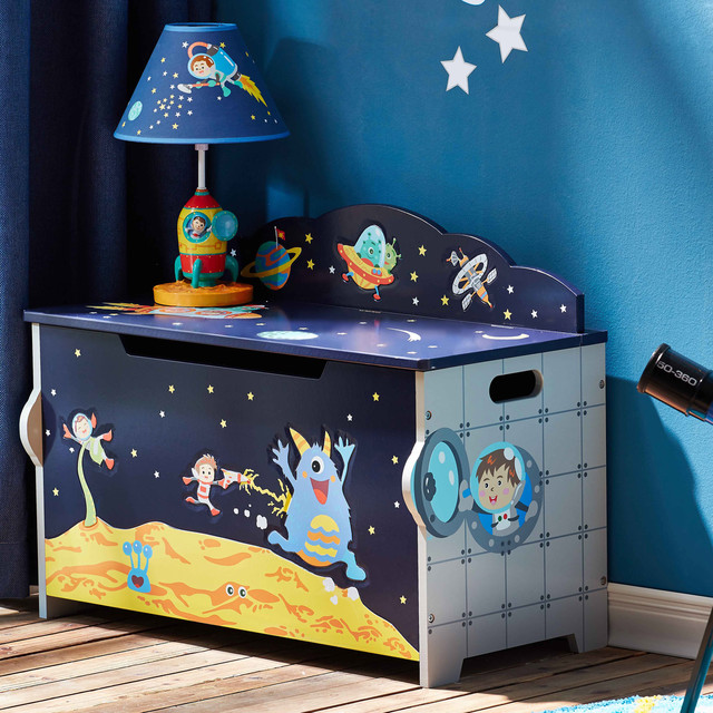 Fantasy Fields - Outer Space Toy Chest - Modern - Kids - New York - by  Teamson Kids