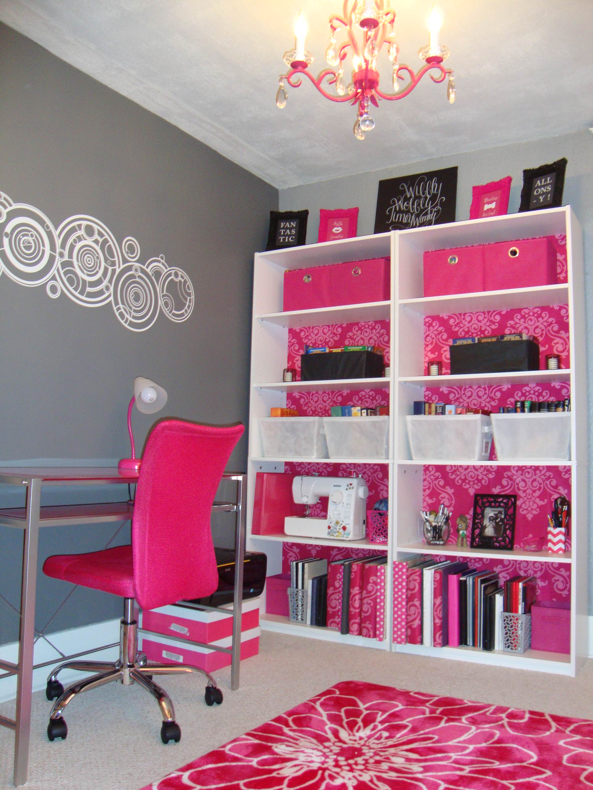 Geek Chic Office: A Study In Pink - Eclectic - Kids - Other | Houzz