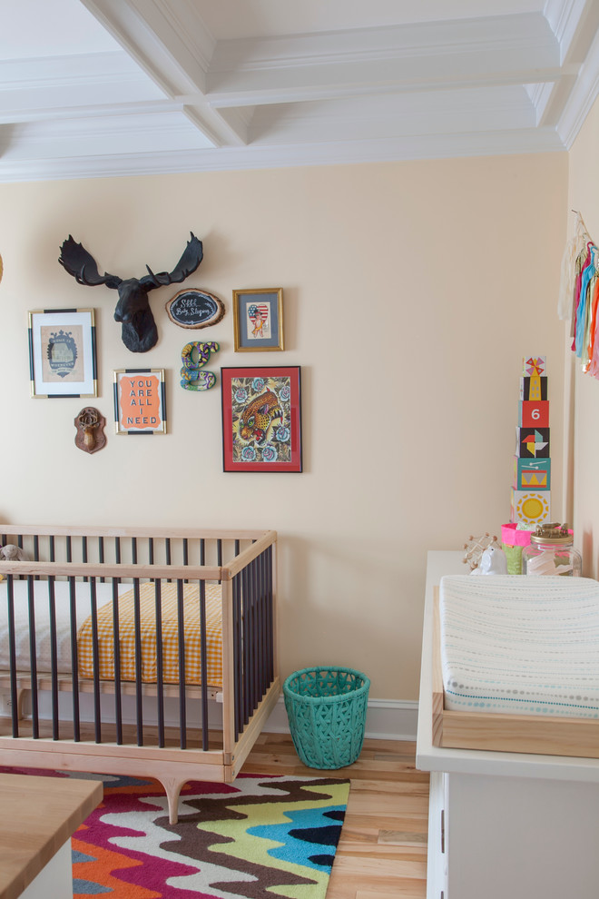 フィラデルフィアにあるトランジショナルスタイルのおしゃれな赤ちゃん部屋の写真