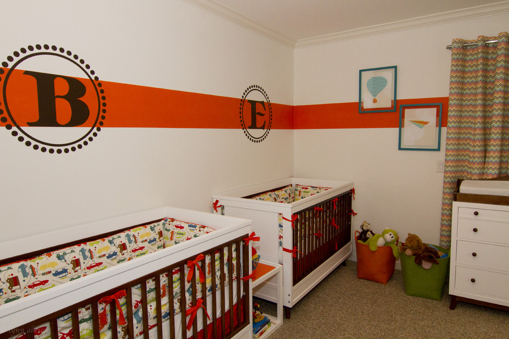 Inspiration for a modern kids' bedroom in Los Angeles.