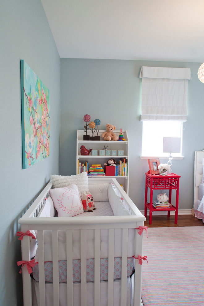 Inspiration for a contemporary kids' room remodel in Orange County