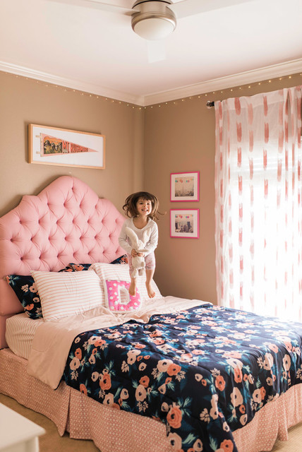 Girls Room Makeover Kids Austin By Bandd Design Houzz