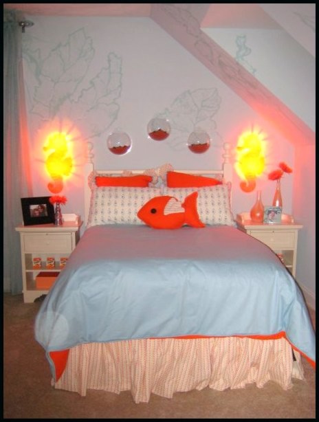Photo of an eclectic kids' bedroom in Charlotte.