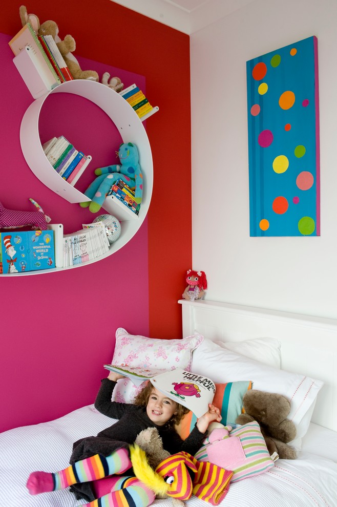 Modernes Kinderzimmer in Auckland