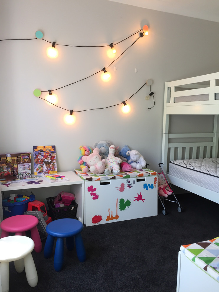 Photo of a scandinavian kids' bedroom in Sydney.