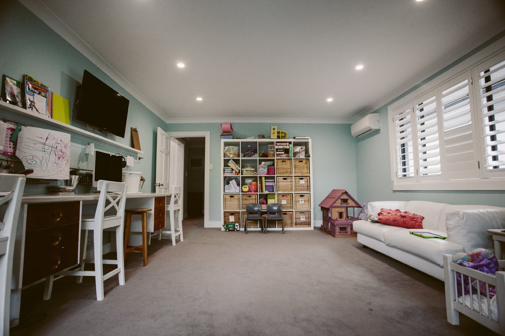 Photo of a modern kids' bedroom in Sydney.