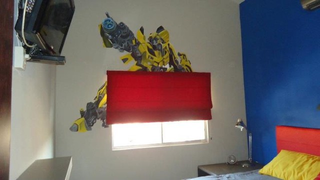 Habitación temática "Transformers" para niño - Contemporáneo - Dormitorio  infantil - Ciudad de México - de A&D Arte y Diseño Interior | Houzz