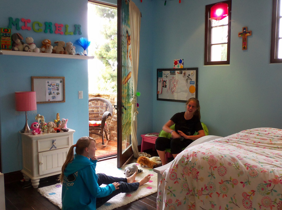 Photo of a mediterranean kids' bedroom in Orange County.