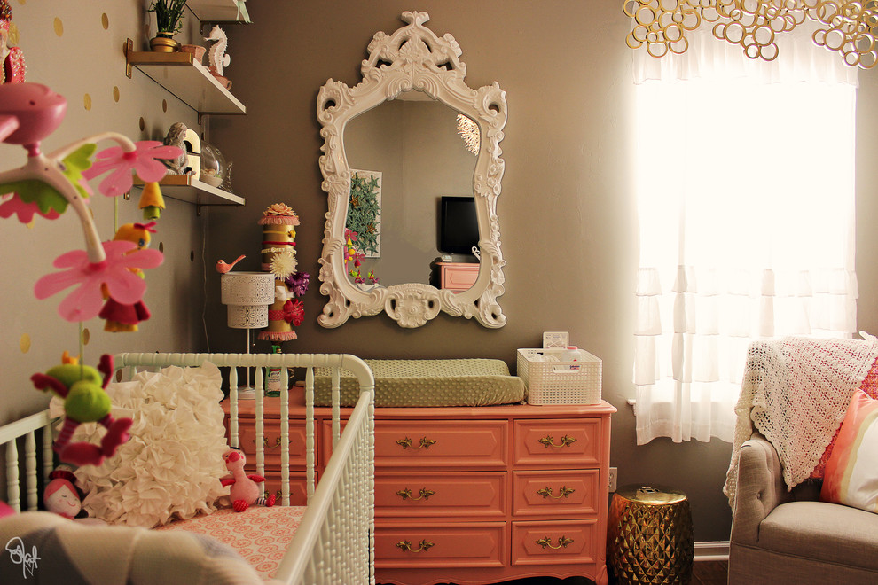 Photo of an eclectic kids' bedroom in Jacksonville.