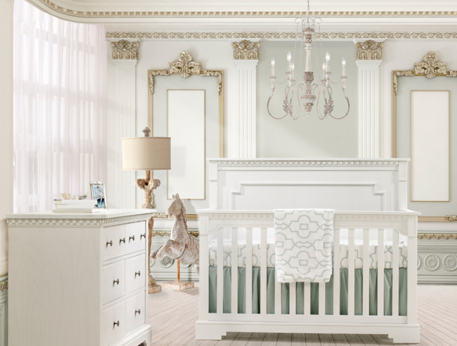 Идея дизайна: комната для малыша в викторианском стиле