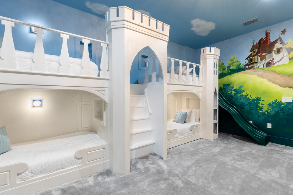 オーランドにあるコンテンポラリースタイルのおしゃれな子供部屋の写真