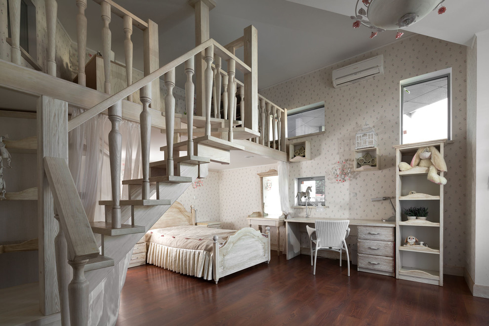 Inspiration for a contemporary kids' bedroom in Other.