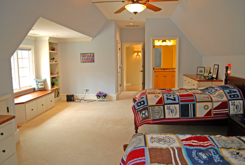 Kids' room - transitional kids' room idea in Raleigh