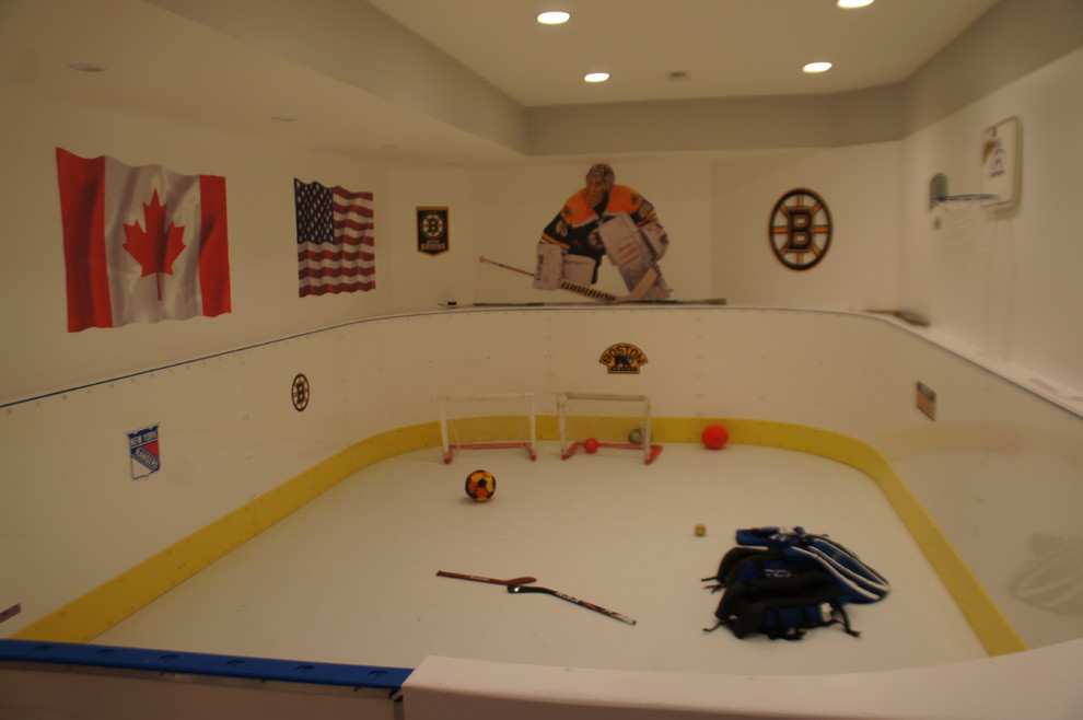 Indoor Hockey Rink Traditional Kids Boston By Lme Designs Houzz