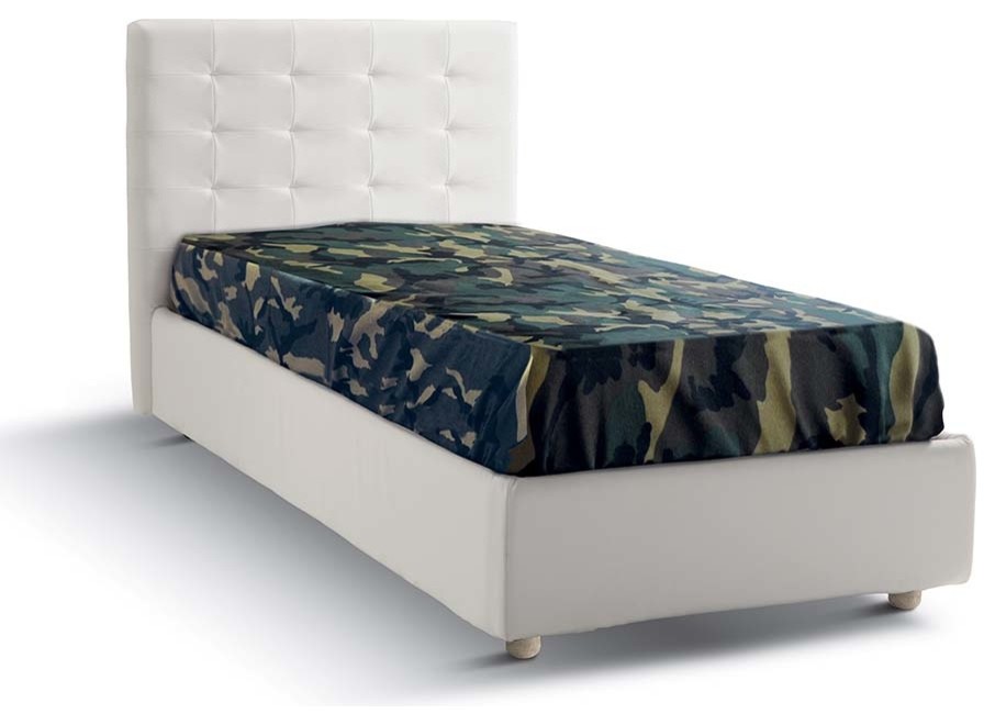 Esempio di una cameretta da letto minimalista
