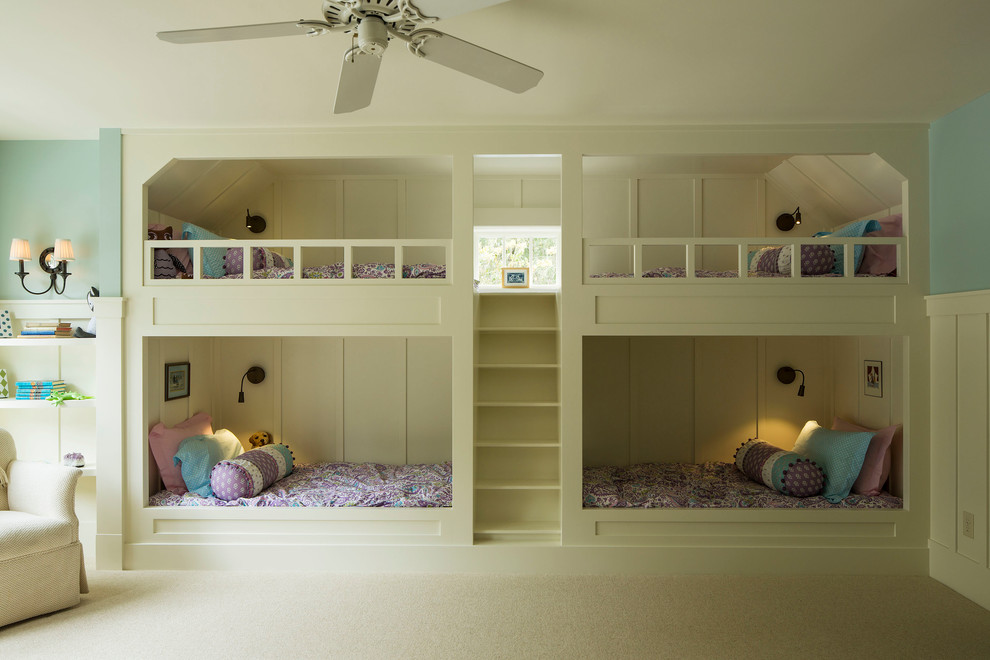 Example of a classic kids' room design in Minneapolis