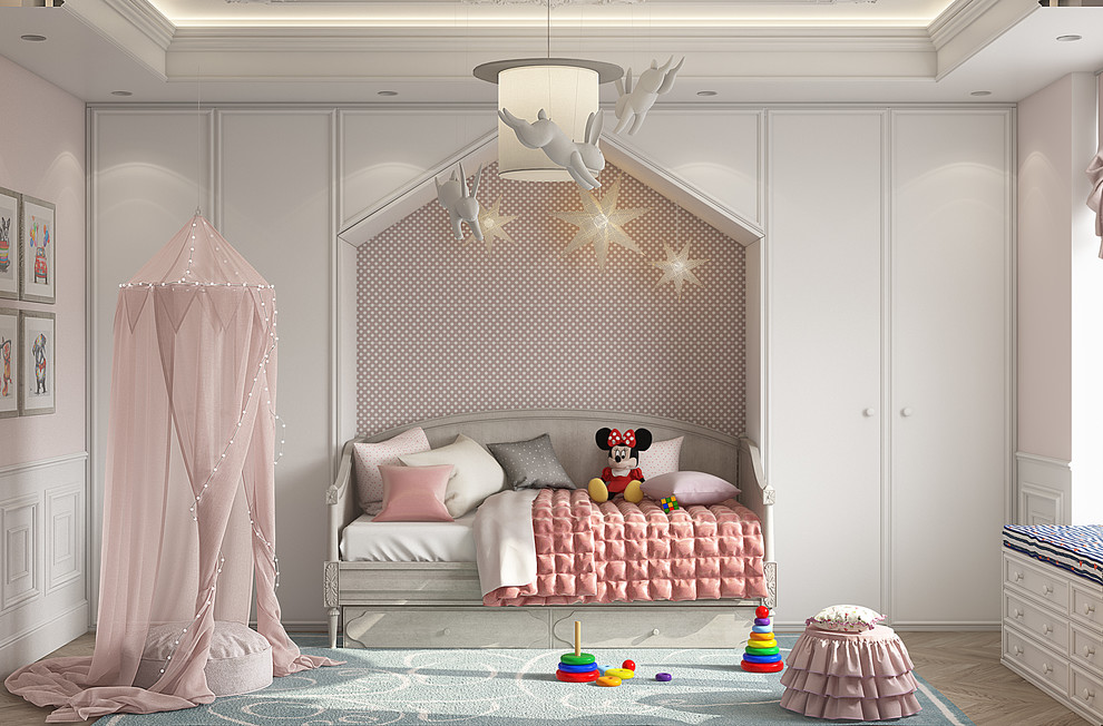 Inspiration for a bohemian kids' bedroom in Other.