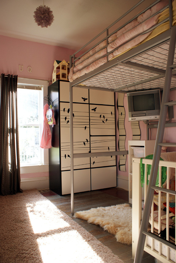 This is an example of a bohemian kids' bedroom in Seattle.
