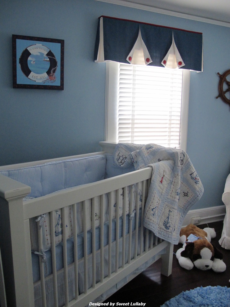 Design ideas for a classic nursery in New York.