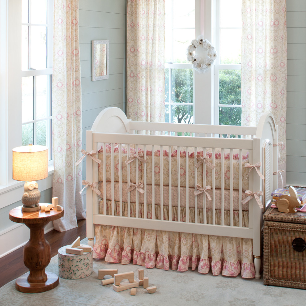 Design ideas for a classic nursery in Atlanta.