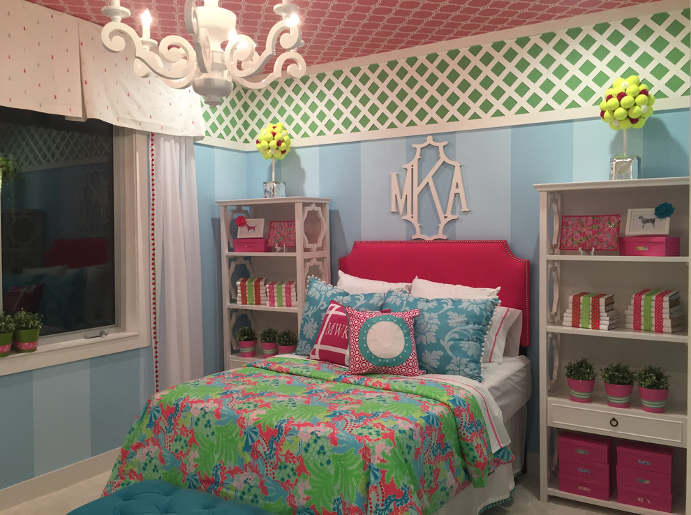 Bohemian kids' bedroom in Orlando.