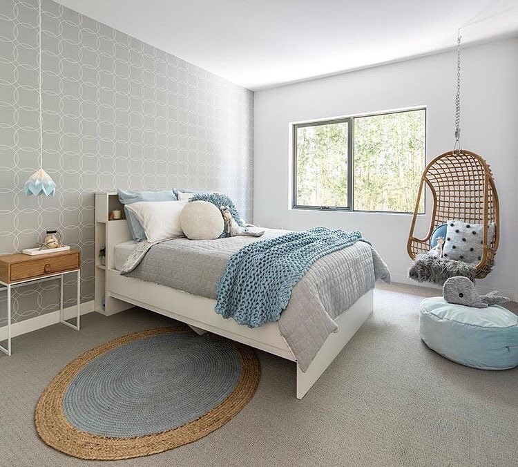 Photo of a contemporary kids' bedroom in Christchurch.