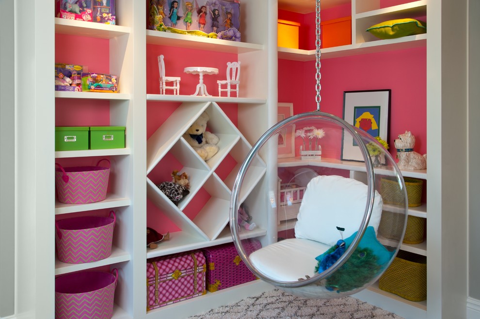 Photo of a modern kids' bedroom in San Diego.