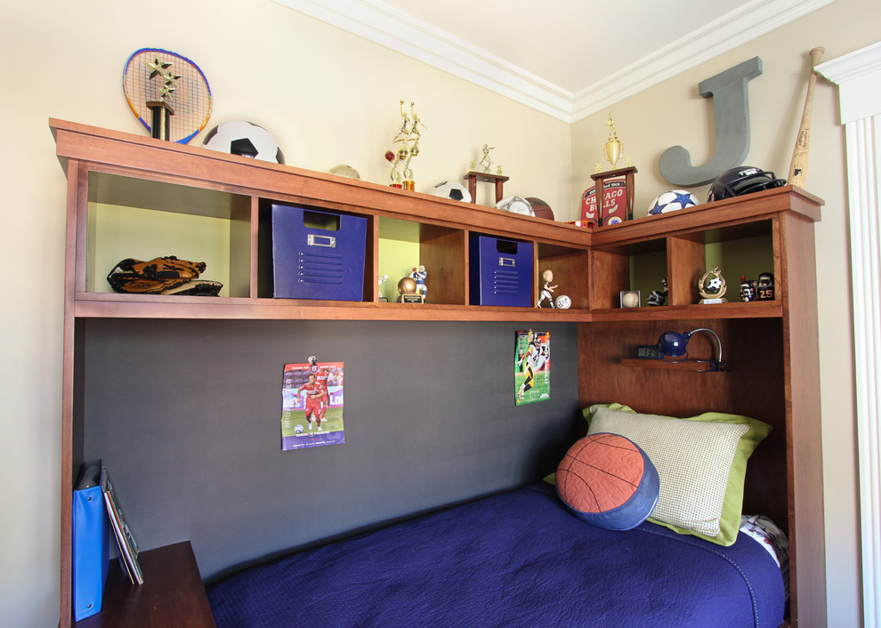 Example of a trendy kids' room design in Chicago