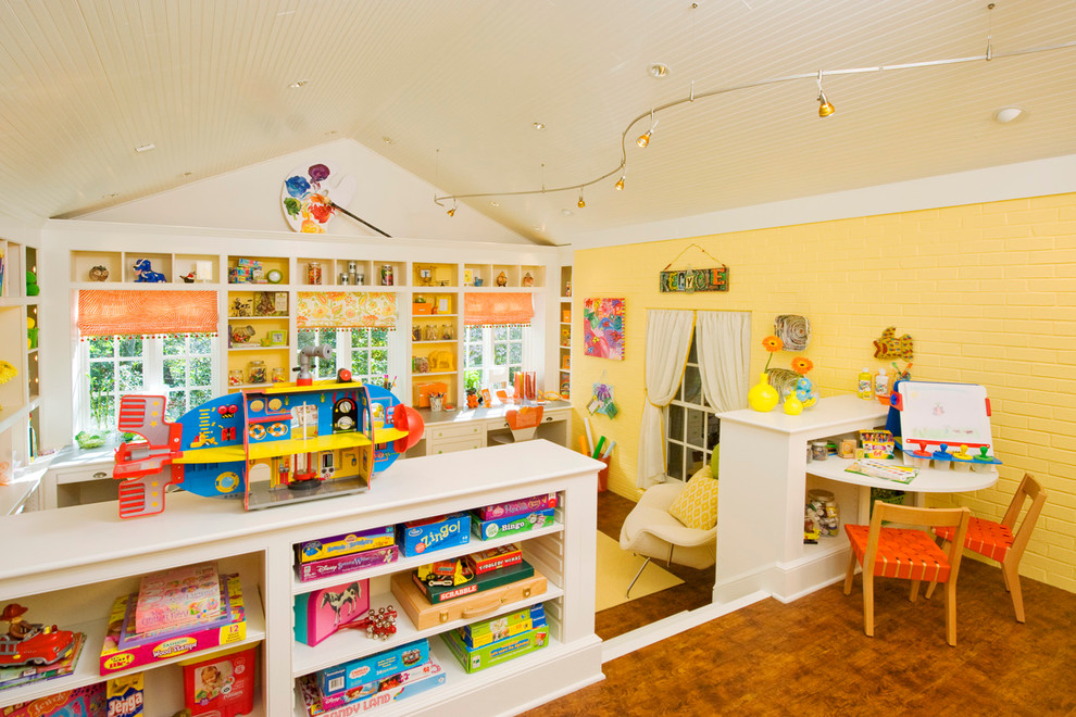 ジャクソンビルにあるトランジショナルスタイルのおしゃれな遊び部屋の写真
