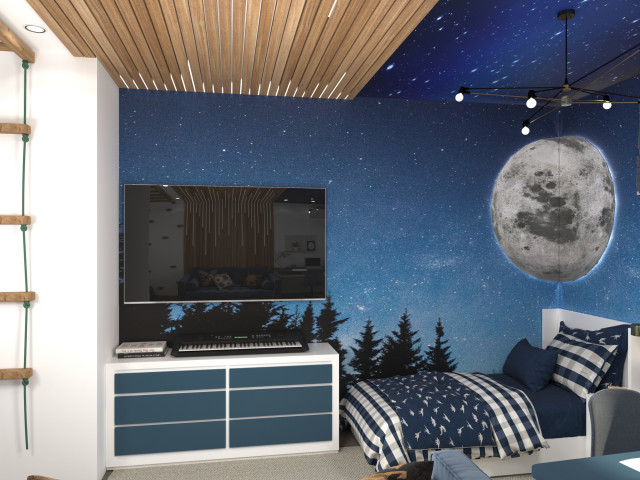 Комната для мальчика 9 лет - Contemporary - Kids - by Инна Седун | Houzz IE