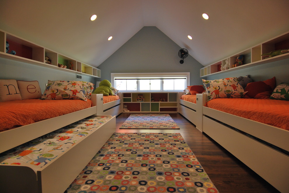 Kids' room - eclectic kids' room idea in Indianapolis