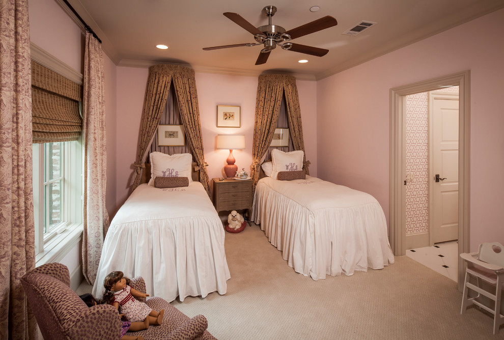 Inspiration for a timeless kids' room remodel in Houston