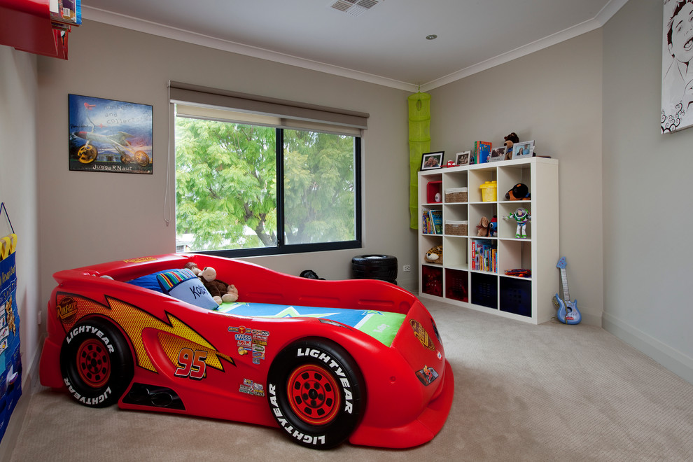Inspiration for a contemporary kids' bedroom in Perth.