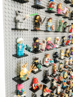 11 idées déco avec des LEGO  Deco lego, Idee deco, Room divider