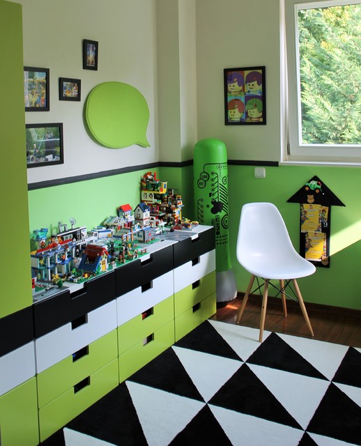 LEGO room for small buliders - Modern - Barnrum - Annan - av Ikon Design  Studio | Houzz