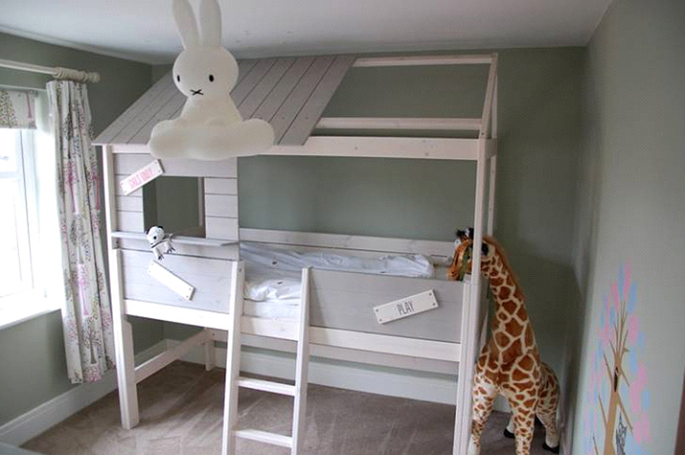 Scandi kids' bedroom in Dorset.