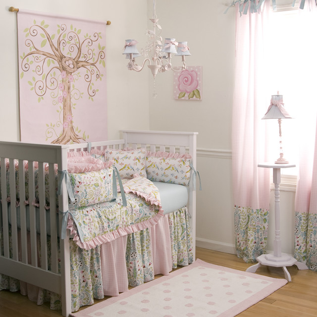 Love Birds Nursery American Traditional Kids Atlanta By Carousel Designs - Baby Bedding Birds Theme Love Birds Nursery American Traditional Kids Atlanta By Carousel Designs - Baby Bedding Birds Theme