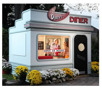 Luxury Playhouse 50's Diner - Traditional - Kids - Houston - by Sweet  Retreat Kids | Houzz