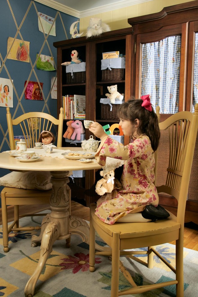 ワシントンD.C.にあるエクレクティックスタイルのおしゃれな子供部屋の写真