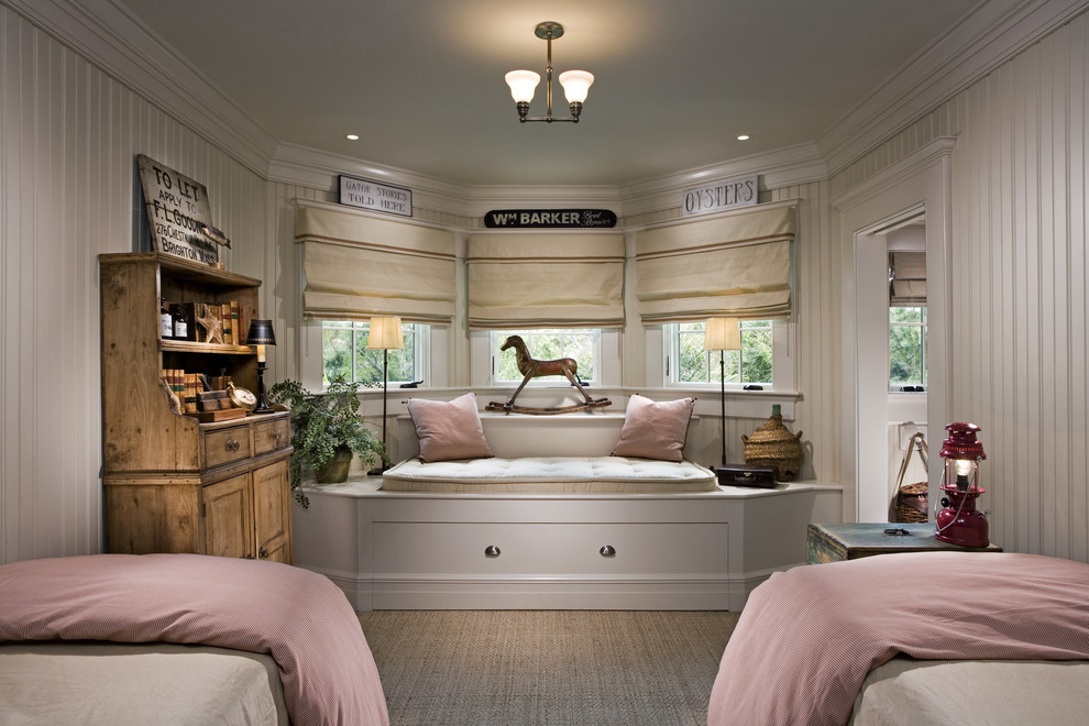 Kids' room - traditional girl kids' room idea in Charleston