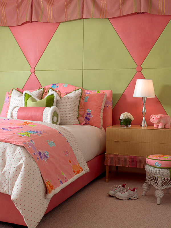 Design ideas for an eclectic kids' bedroom in Miami.