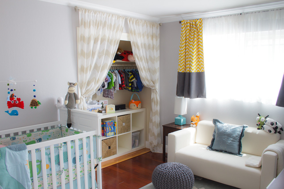 Inspiration for a contemporary kids' room remodel in San Francisco