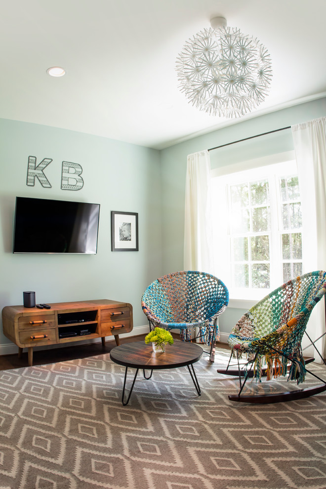 Millers Lane, Pool house Eclectic Kids Richmond by Lesley Glotzl