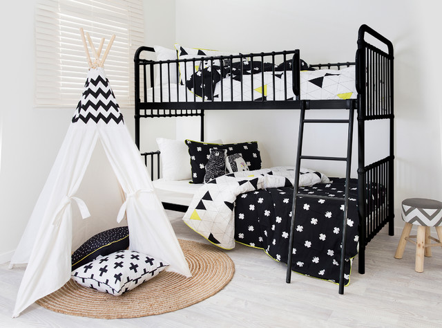 Bunk beds mocka discount