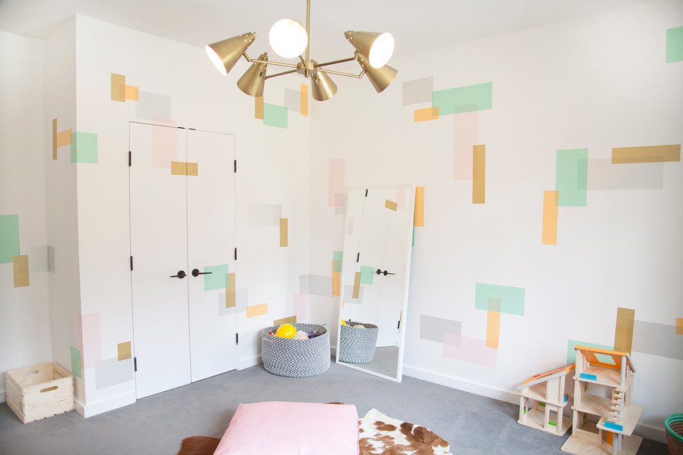 Trendy playroom photo in New York