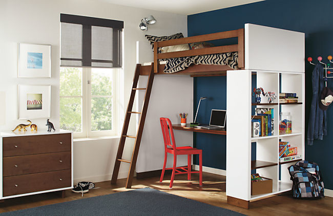 Loft Beds Desks Photos Ideas Houzz, Room And Board Moda Twin Bed