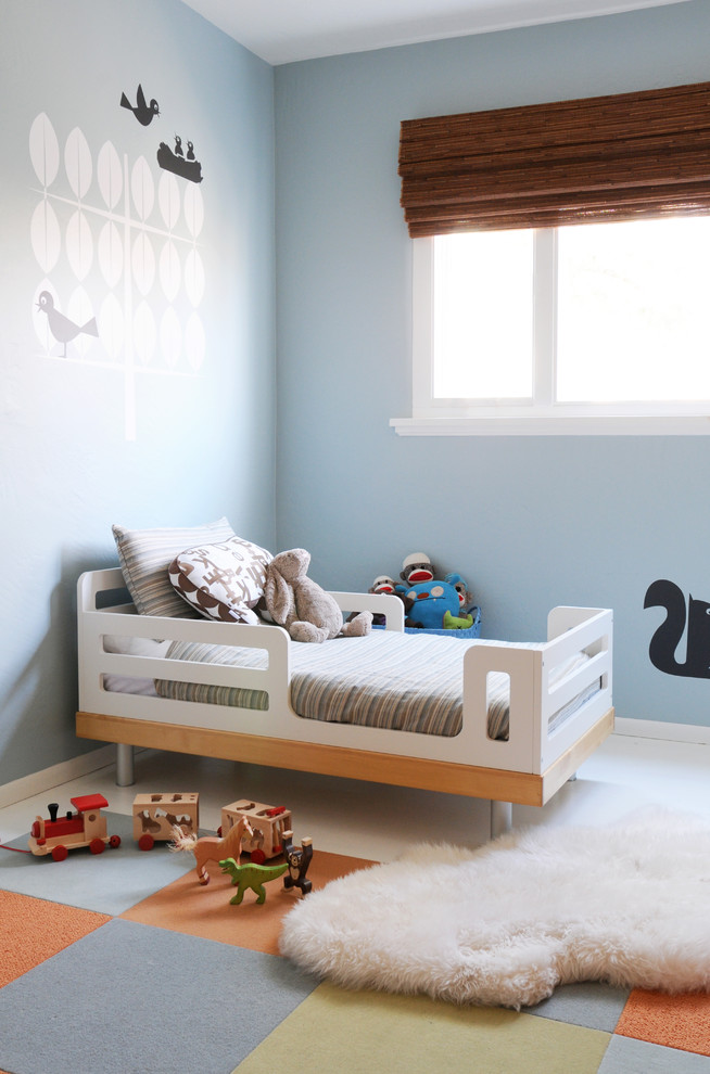 Design ideas for a modern kids' bedroom in Albuquerque.