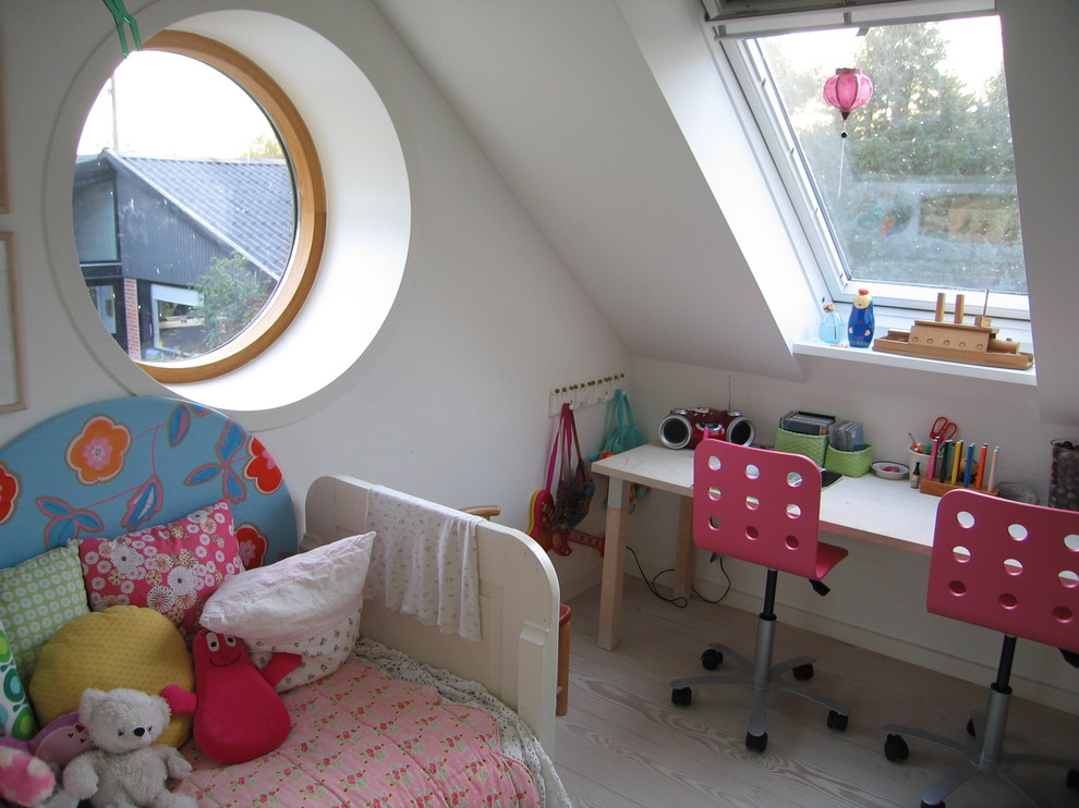 Inspiration for a modern kids' room remodel in Other