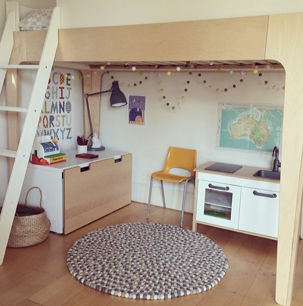 Moondrop Rug Éclectique Chambre d'Enfant Sydney par Olli Ella